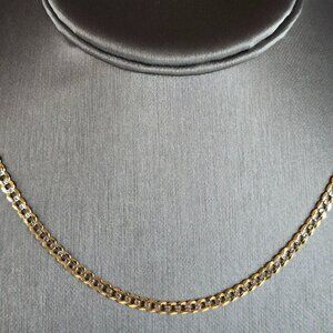 Vintage Estate 14K Yellow Gold Chain Necklace 10.6g E7330